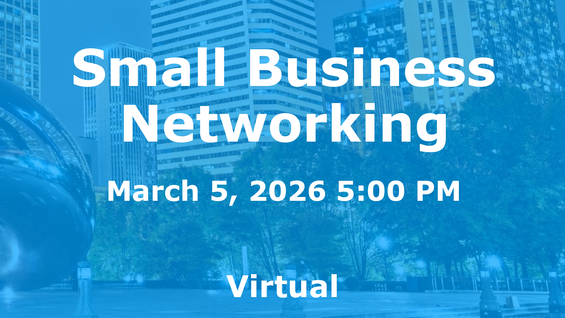 Small Business Networking event image